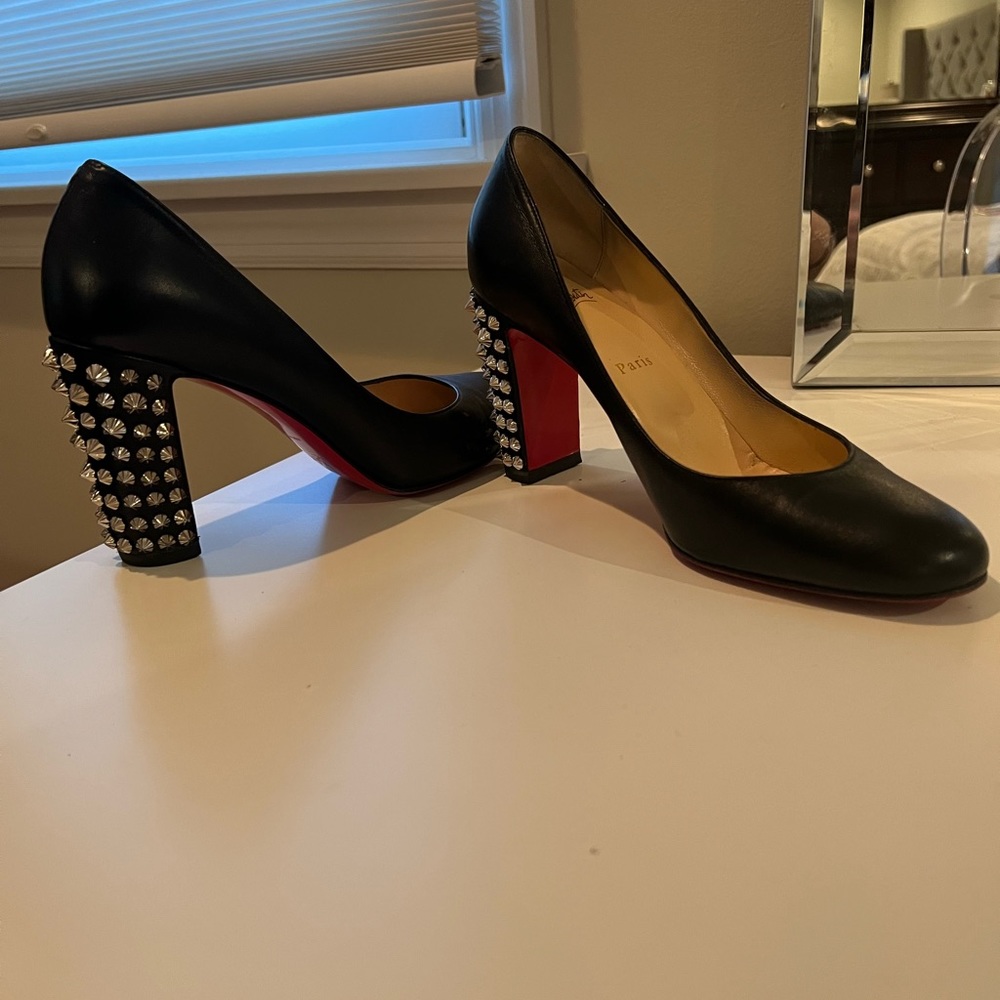 Christian Louboutin Marimalus Nappa 85 Spike Heel